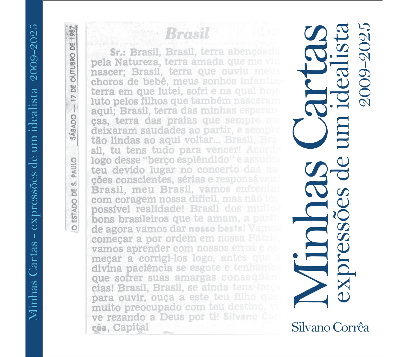 Capa Volume 2 - Minhas Cartas 2009-2025